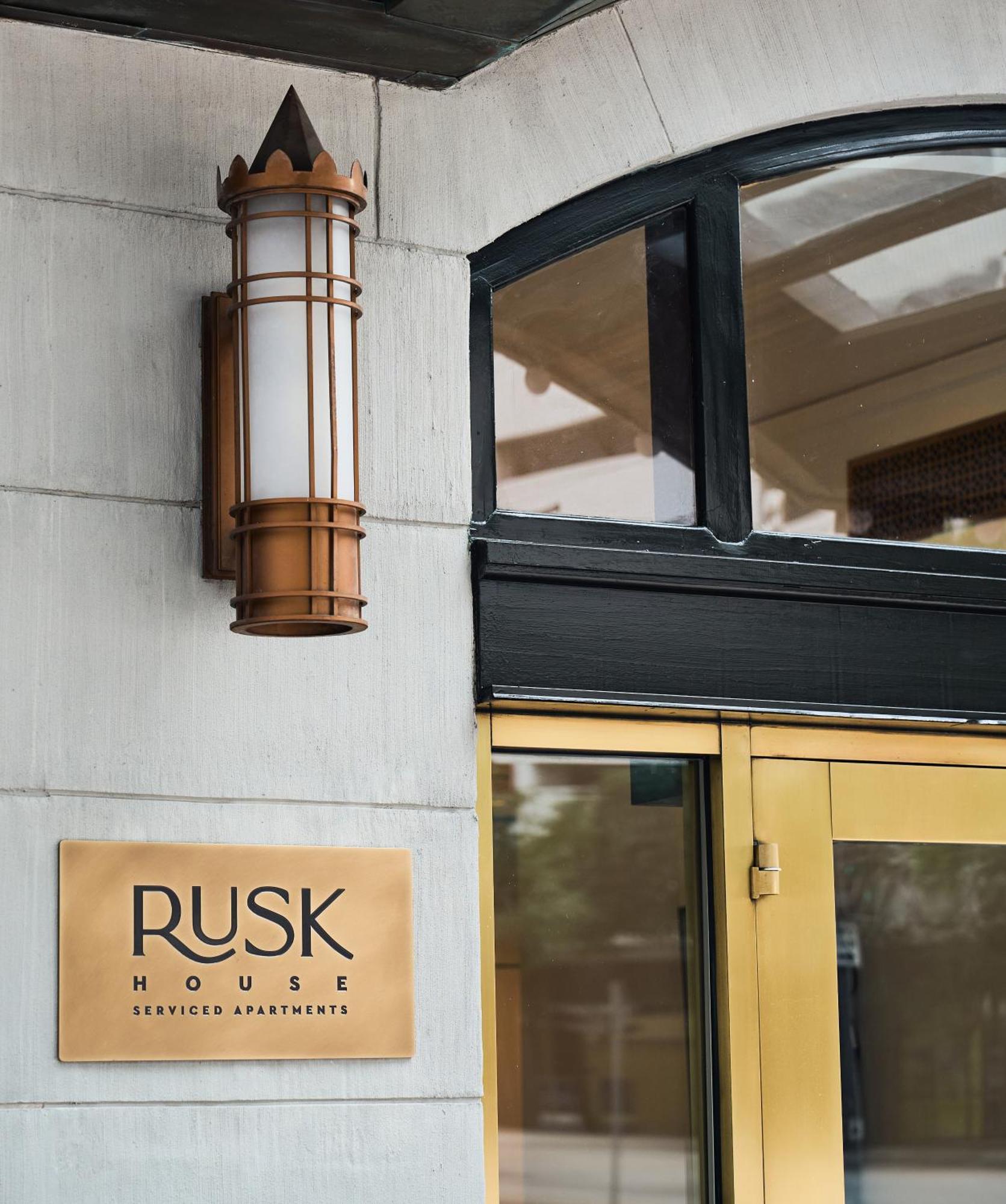هيوستن Rusk House Serviced Apartments المظهر الخارجي الصورة
